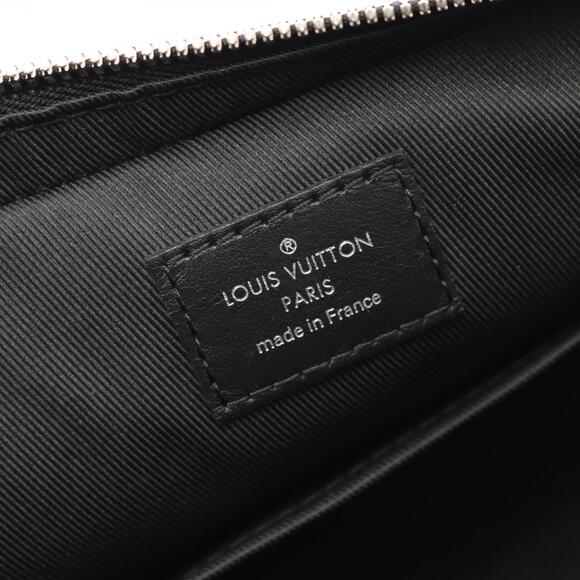 Louis Vuitton Trio Messenger Bag Leather Graphite Black - Picture 4 of 7